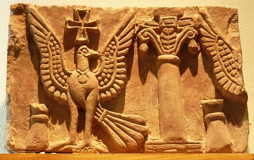 Bird Frieze, Faras (by Unknown Artist, Public Domain)