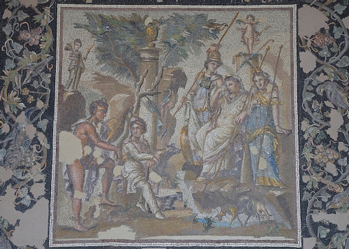 Antakya'nın Tarihi, Paris Yargısının Mozaiği