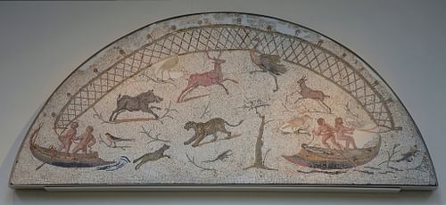 Roman Hunt Mosaic