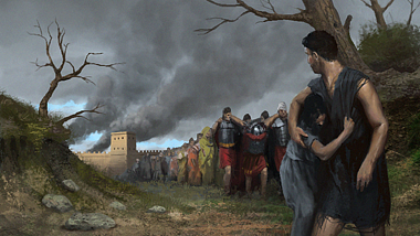 Fleeing Romans