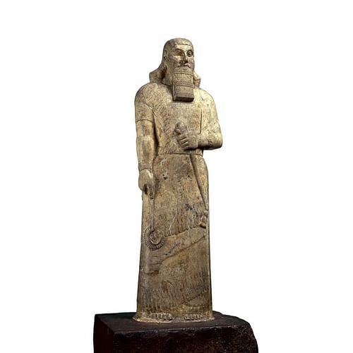 Statue of Ashurnasirpal II (by Trustees of the British Museum, Copyright)