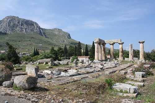 Temple of Apollo, Corinth (by Mark Cartwright, CC BY-NC-SA)
