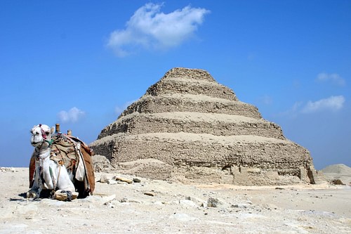 Step Pyramid of Saqqara (by Charlesjsharp, CC BY-SA)