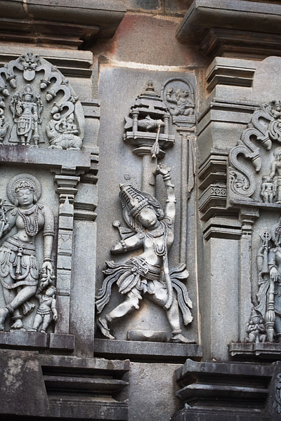 Arjuna at the Draupadi Swayamvar (by Charles Haynes, CC BY-SA)