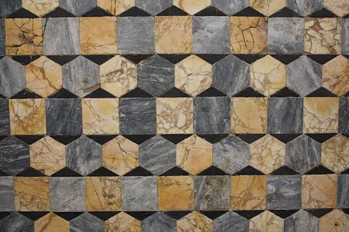 Opus Sectile Flooring [Hexagons]