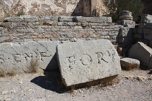 Inscription Stones, Forum of Saguntum