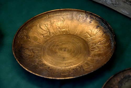 Phoenician Bronze Bowl From Nimrud