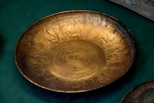 Phoenician Bronze Bowl From Nimrud