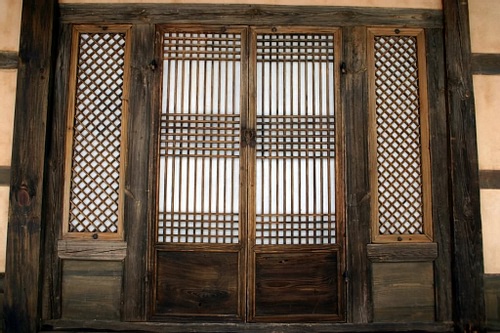 Korean Hanji Paper Doors
