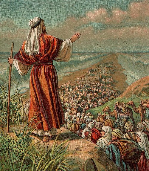 Moses & the Parting of the Red Sea