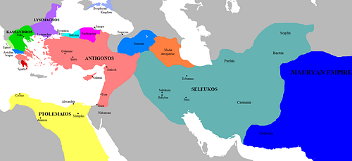 division of greek empire