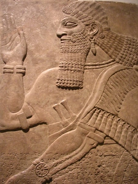 Assyrian Doorway Protective Spirit (by Mark Cartwright, CC BY-NC-SA)