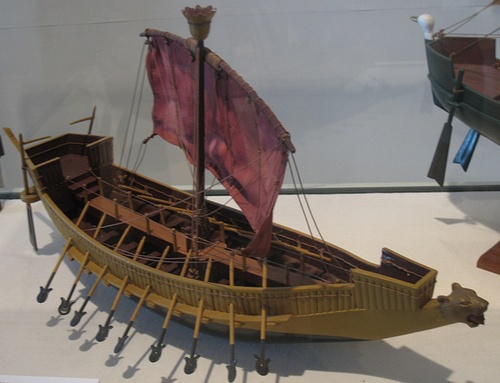 Egyptian Warship Model