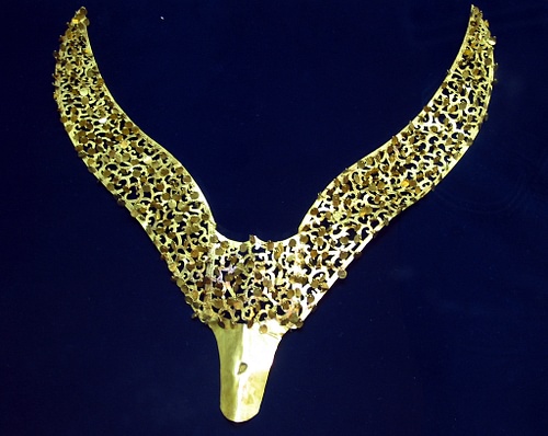 Gold Silla Crown Ornament