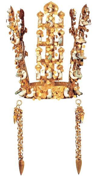 Silla Gold Crown from Cheonmachong