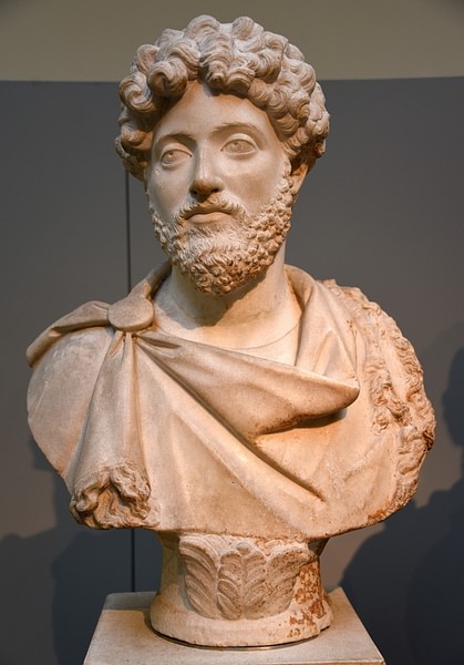Bust of Marcus Aurelius (by Osama Shukir Muhammed Amin, Copyright)