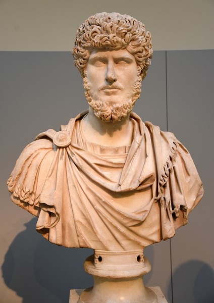 Bust of Lucius Verus (by Osama Shukir Muhammed Amin, Copyright)