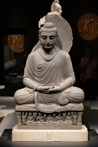 Seated Buddha from Gandhara (by Jade Koekoe, CC BY-NC-SA)