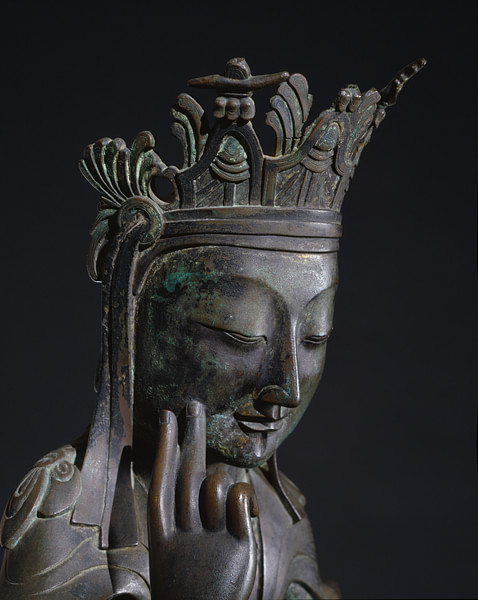 Maitreya Buddha, Three Kingdoms Period (by National Museum of Korea, CC BY)