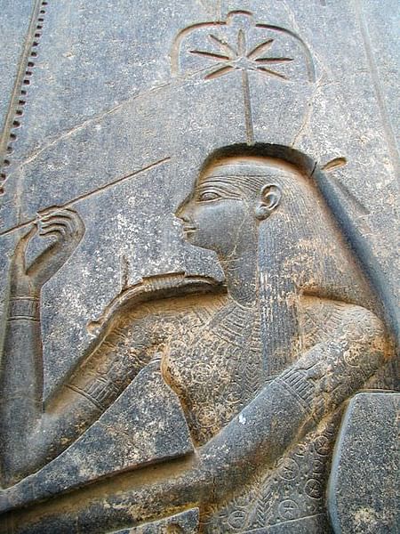 Seshat, Luxor Temple (by Jon Bodsworth, CC BY)