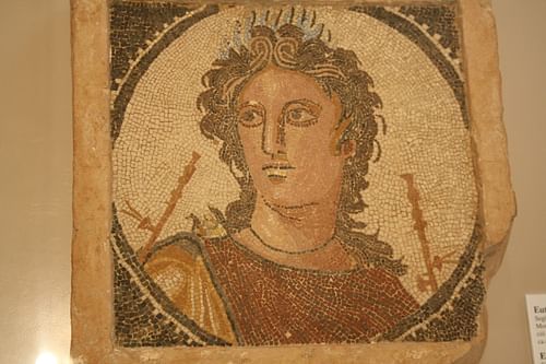Roman Mosaic of Euterpe