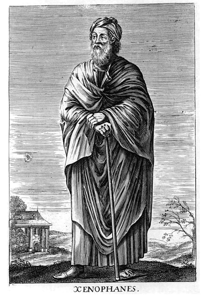 Xenophanes of Colophon (by Unknown Artist, Public Domain)