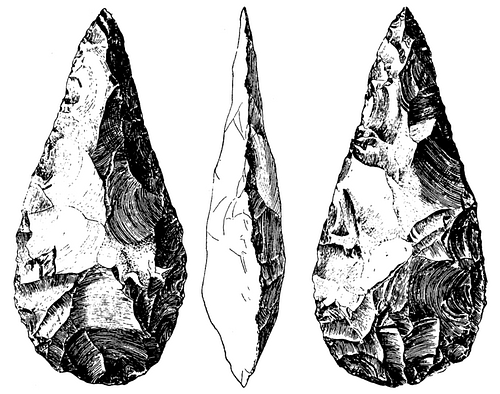 Early Man Tools Upper Paleolithic Tools Hi Res Stock Photography And