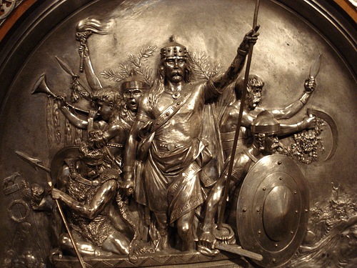 Atilla, Hun İmparatoru, Katalonya Çayırları Savaşı'nda Merovech'in Zaferi