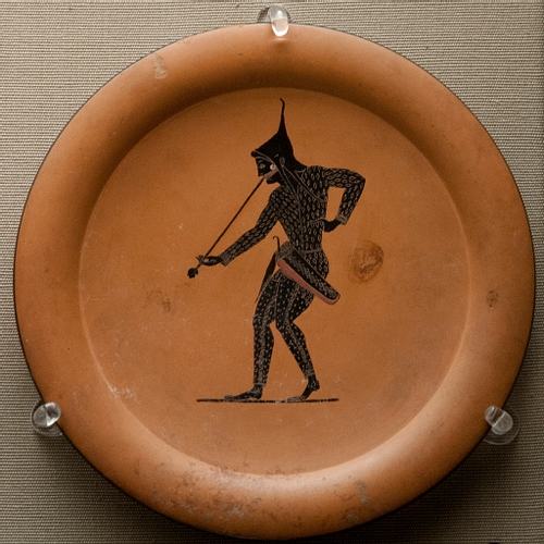Attic Black-figure Plate, Vulci