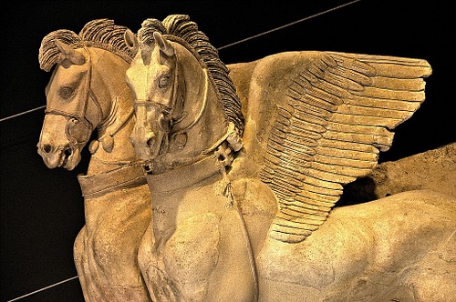 Etruscan Winged-horses, Tarquinia