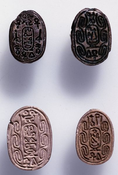 Hyksos Scarab (by The Trustees of the British Museum, Copyright)