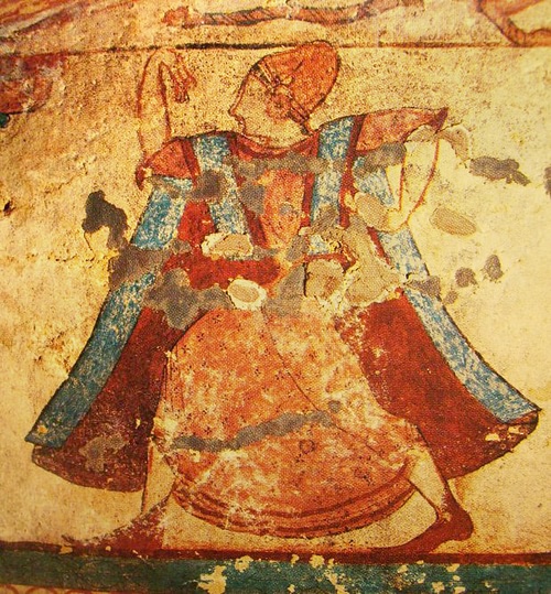 Dancer, Tomb of the Lionesses, Tarquinia