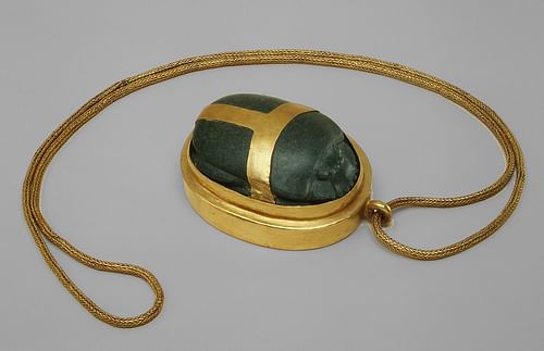 Antik Mısır'da Büyü 9 Mitolojiler.com Heart Scarab of Hatnefer