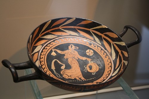Maenad, Red-Figure Cup (by Mark Cartwright, CC BY-NC-SA)
