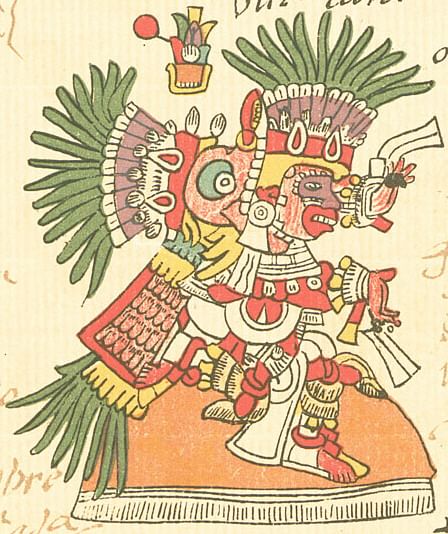 Tlahuizcalpantecuhtli (by Unknown Artist, Public Domain)