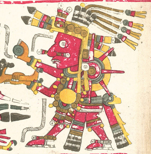 Tonatiuh, Codex Borgia