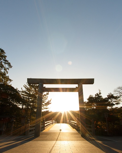 Torri, Ise Grand Shrine