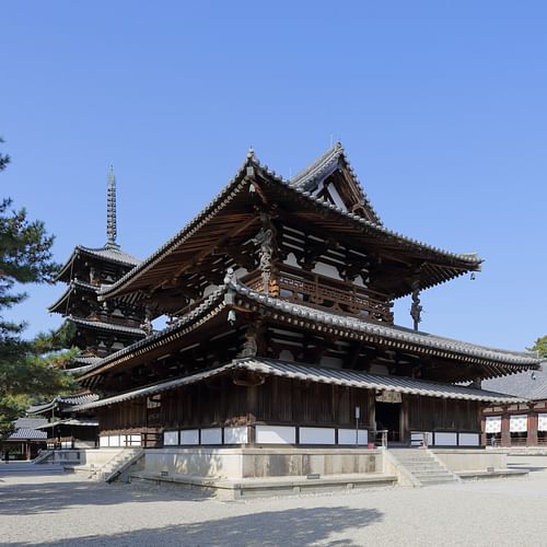 Main Hall, Horyuji (by Martin Falbisoner, CC BY-SA)