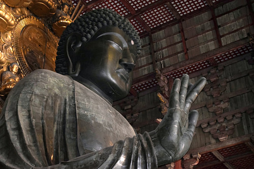 Buddha, Todaiji Temple (by James Blake Wiener, CC BY-NC-SA)