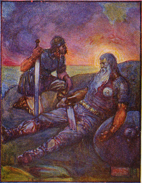 Wiglaf & Beowulf
