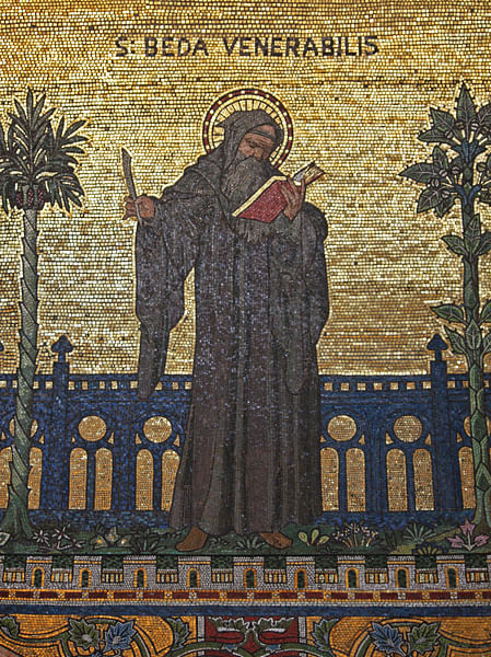 Bede the Venerable (by Fr. Lawrence Lew, O. P., CC BY-NC-SA)