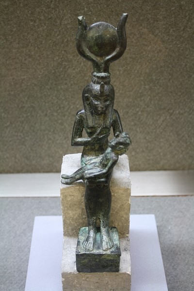 Egyptian Mythology Warrior Horus Statue God of The Sky And War Figurine 