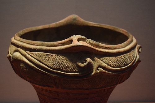 Jomon Bowl (Detail) (by James Blake Wiener, CC BY-NC-SA)