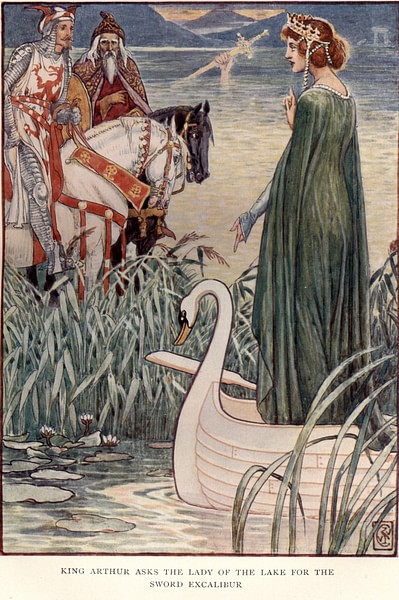 King Arthur & the Lady of the Lake