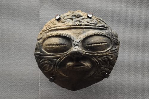 Jomon Clay Mask (by James Blake Wiener, CC BY-NC-SA)