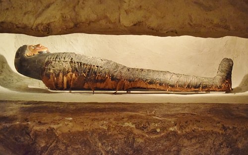 Egyptian Mummy in Wrappings