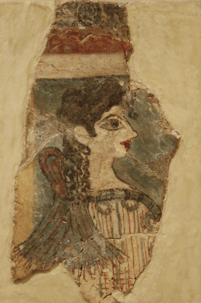 Minoan Woman Fresco, Knossos