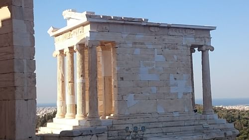 Competencia Corresponsal letra Temple of Athena Nike - Acropolis, Athens (Illustration) - World History  Encyclopedia