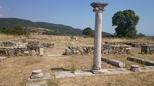 Ionic Column, Amphipolis (by Spyros Kamilalis, CC BY-NC-SA)