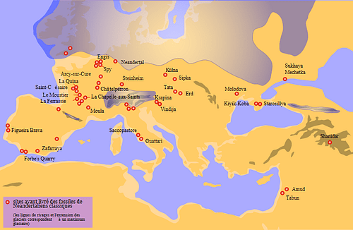 Neanderthal sites